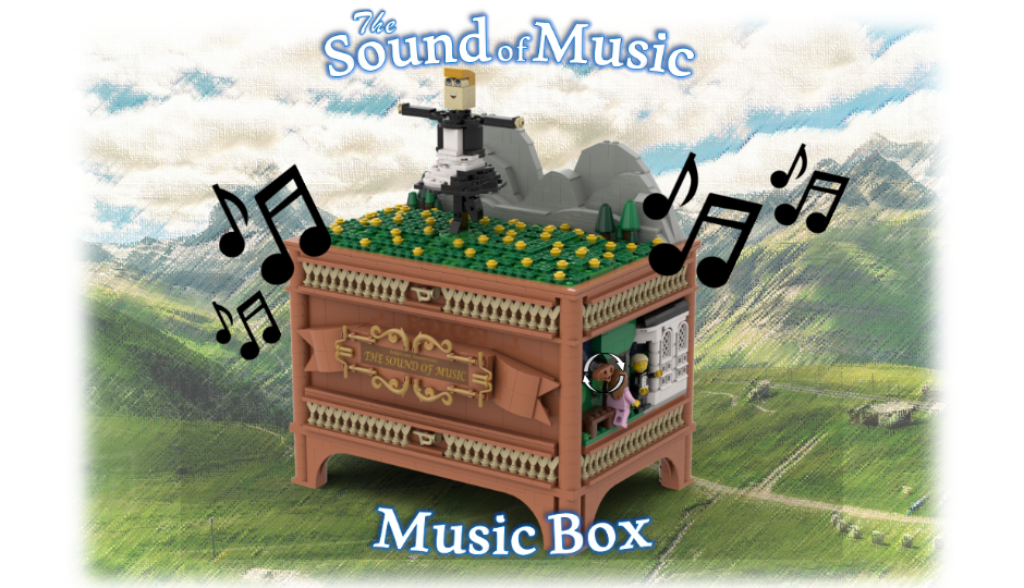 The Sound of Music Functional Music Box