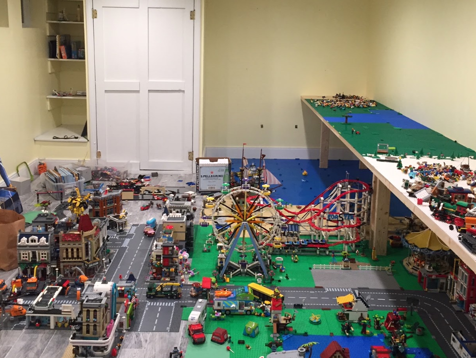 LEGO Room under construction
