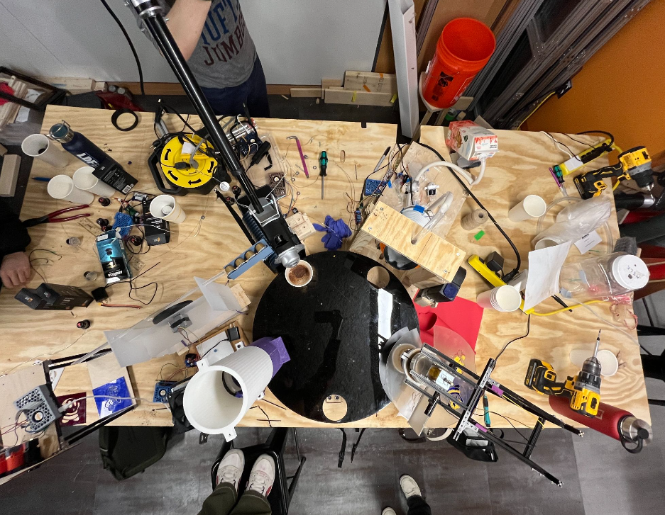 Automated latte machine team project