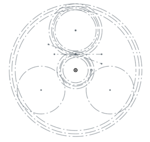 Gear dimensions sketch