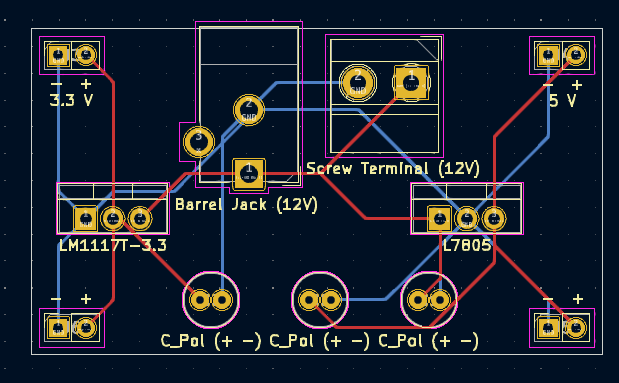 PCB layout
