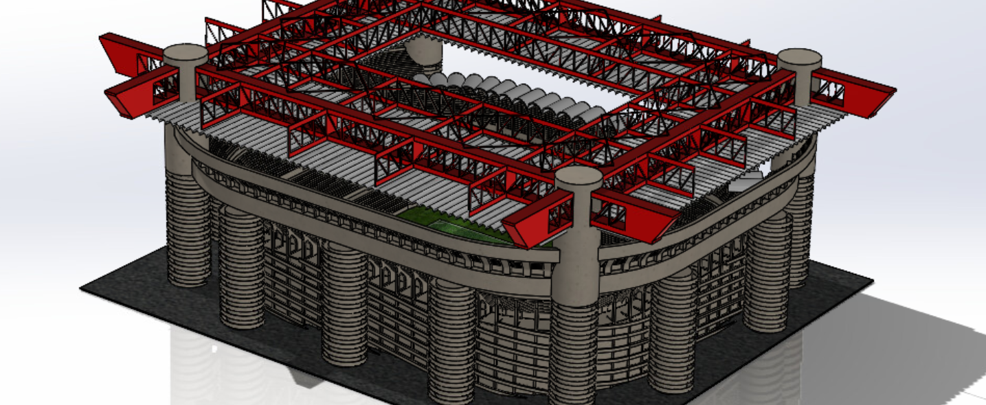 San Siro stadium detail