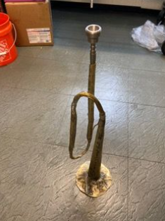 Finished brass horn
